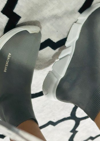 Balenciaga Gri Elastik Kadın Spor Ayakkabı