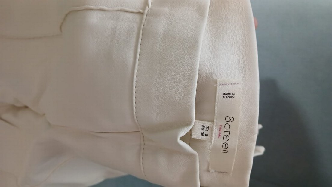 DERİ Kadın Pilili Pantolon - Görsel 3