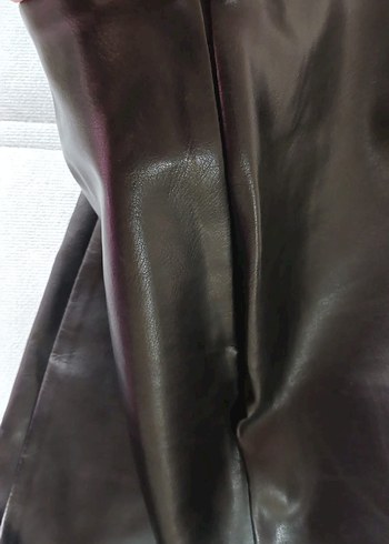 Kahverengi Kemerli Kadın Pantolon - Görsel 6