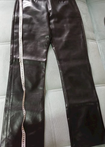 Kahverengi Kemerli Kadın Pantolon - Görsel 2