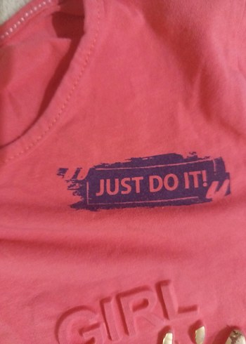 Pembe Baskılı Uzun Kollu Kız Tişörtü - Görsel 3