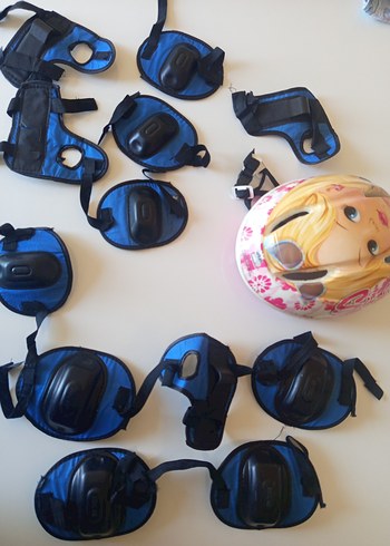 Mavi Biker Korumalı Çocuk Seti - Görsel 5