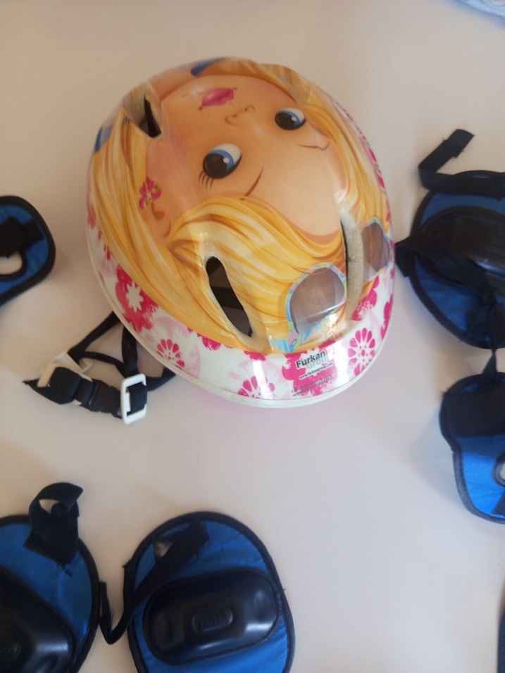 Mavi Biker Korumalı Çocuk Seti - Görsel 4