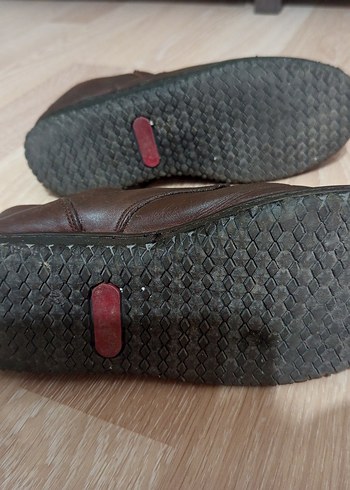 Kahverengi Deri Bağcıklı Erkek Klasik Ayakkabı - Görsel 7