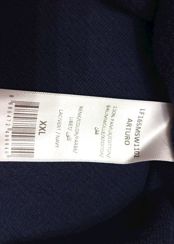 Düğmeli Lacivert Midi Hırka - Görsel 5