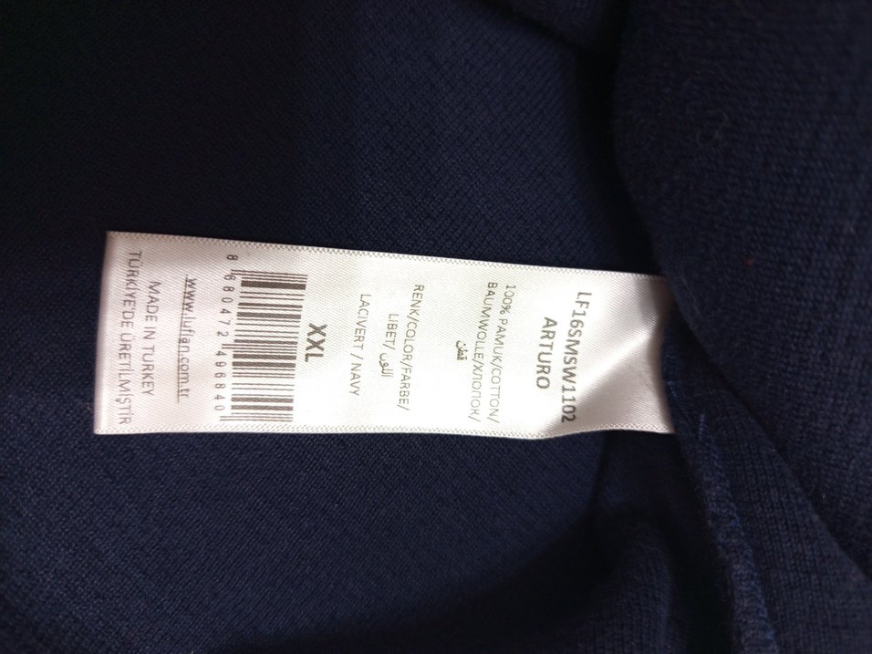 Düğmeli Lacivert Midi Hırka - Görsel 5