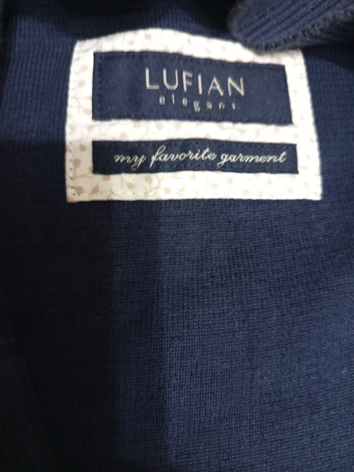 Düğmeli Lacivert Midi Hırka - Görsel 4