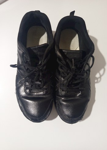 Siyah Erkek Spor Ayakkabı Bağcıklı - Görsel 6
