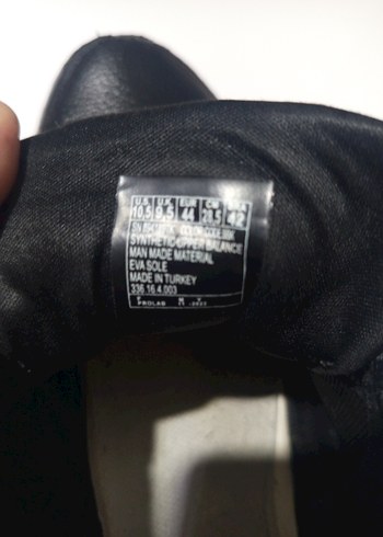 Siyah Erkek Spor Ayakkabı Bağcıklı - Görsel 7