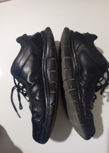 Siyah Erkek Spor Ayakkabı Bağcıklı - Görsel 4