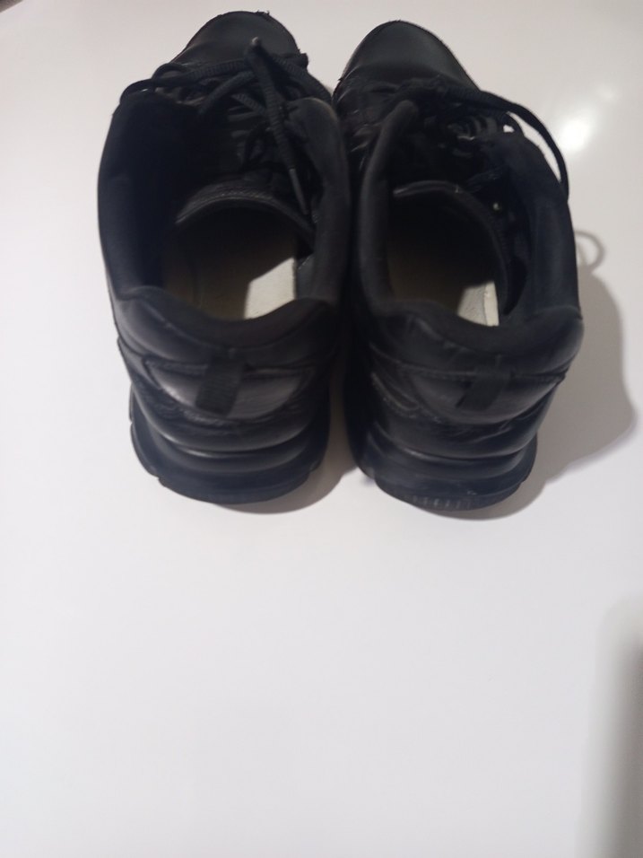 Siyah Erkek Spor Ayakkabı Bağcıklı - Görsel 5