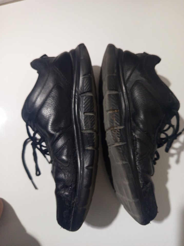 Siyah Erkek Spor Ayakkabı Bağcıklı - Görsel 4