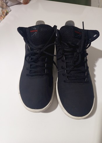 Siyah Bağcıklı Basketbol Ayakkabısı - Görsel 2