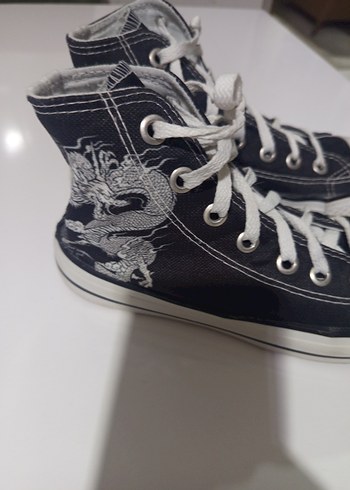 Nakışlı Kot Kadın Spor Ayakkabı - Görsel 4