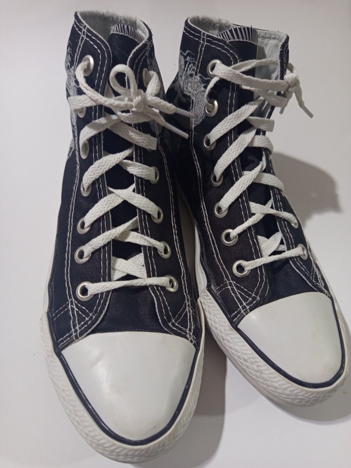 Nakışlı Kot Kadın Spor Ayakkabı - Görsel 5