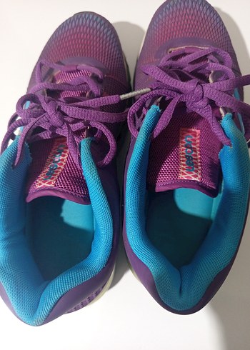 Mor Bağcıklı Spor Ayakkabı - Görsel 4