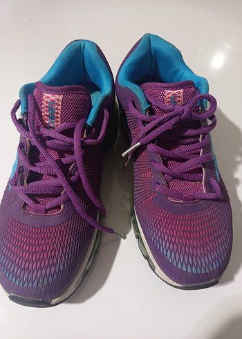 Mor Bağcıklı Spor Ayakkabı - Görsel 8