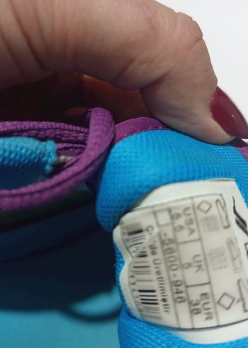 Mor Bağcıklı Spor Ayakkabı - Görsel 6