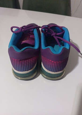 Mor Bağcıklı Spor Ayakkabı - Görsel 3