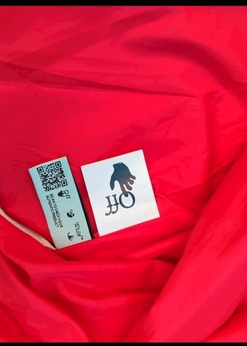 Kırmızı Fermuarlı Rahat Kesim Kadın Ceket - Görsel 3