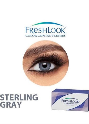 FreshLook Sterling Gray Renkli Kontakt Lens