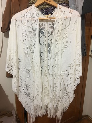 m Beden Dantel kimono