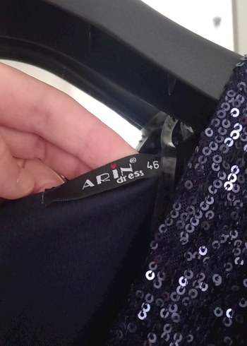 xl Beden Lacivert Drapeli Mini Abiye Elbise