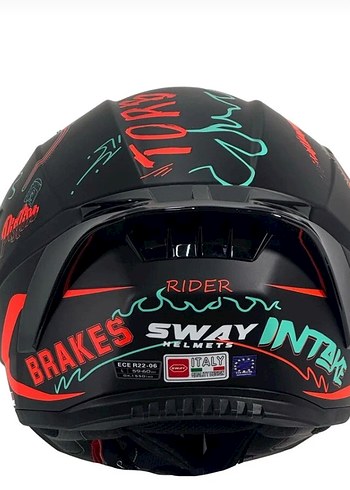 Sway KASK SW 869 DRIFT Full Face M - Görsel 2