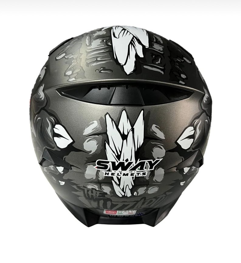 Sway 820 Monster Full Face Kask - Görsel 4