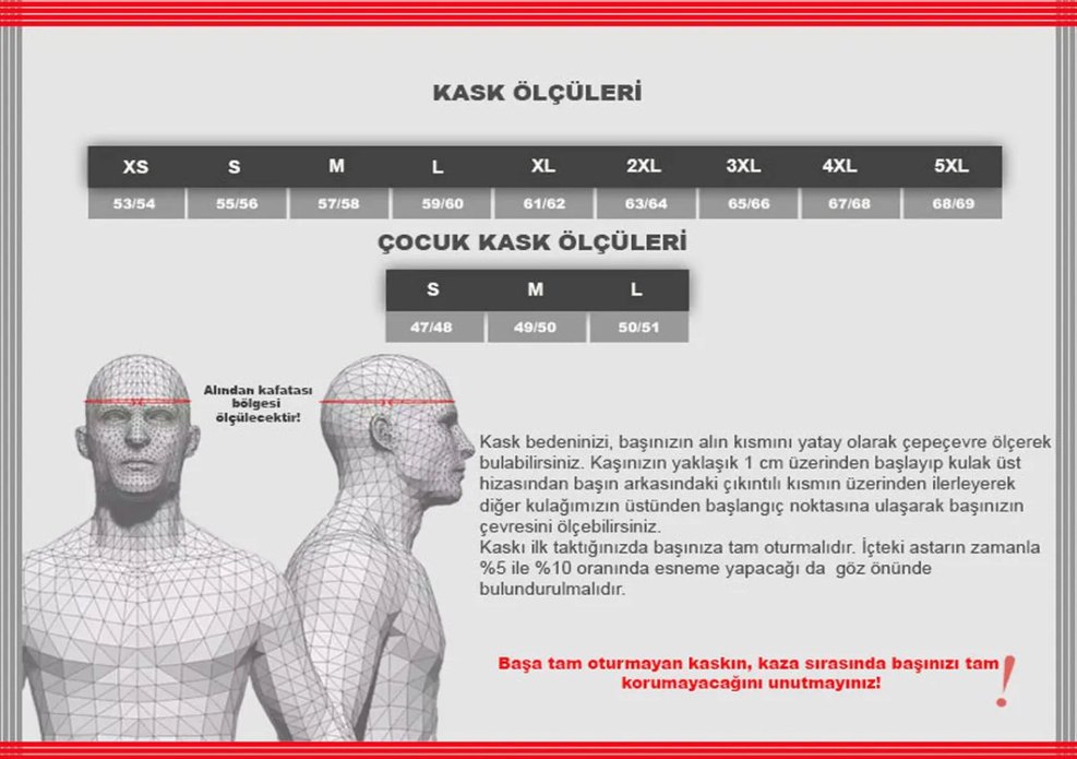 SWAY SW 869 STRIP Full Face Motosiklet Kaskı - Görsel 4