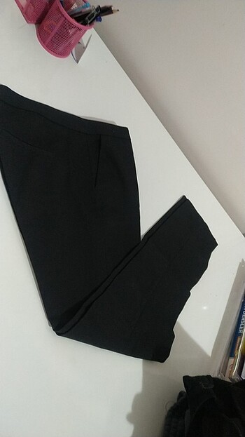 Siyah kumaş pantolon sıfır ürün 34 beden