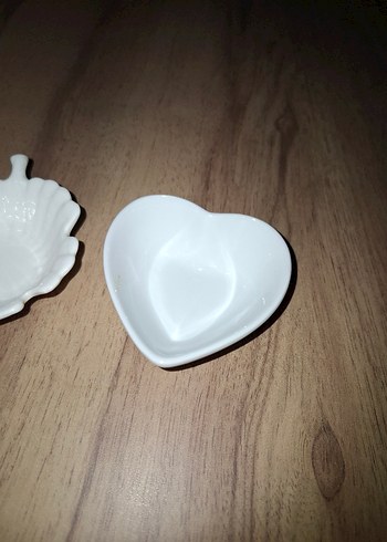 3 lü porselen mini ikramlık - Görsel 5