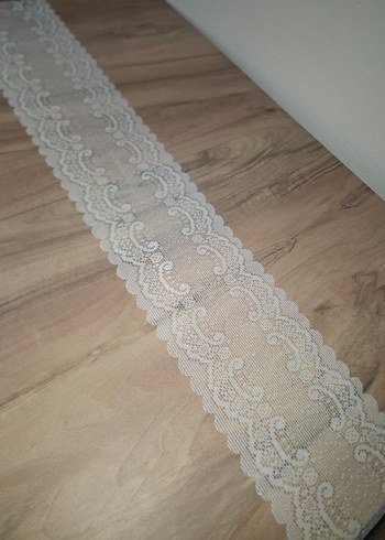 Bej Nakışlı Runner - Görsel 3