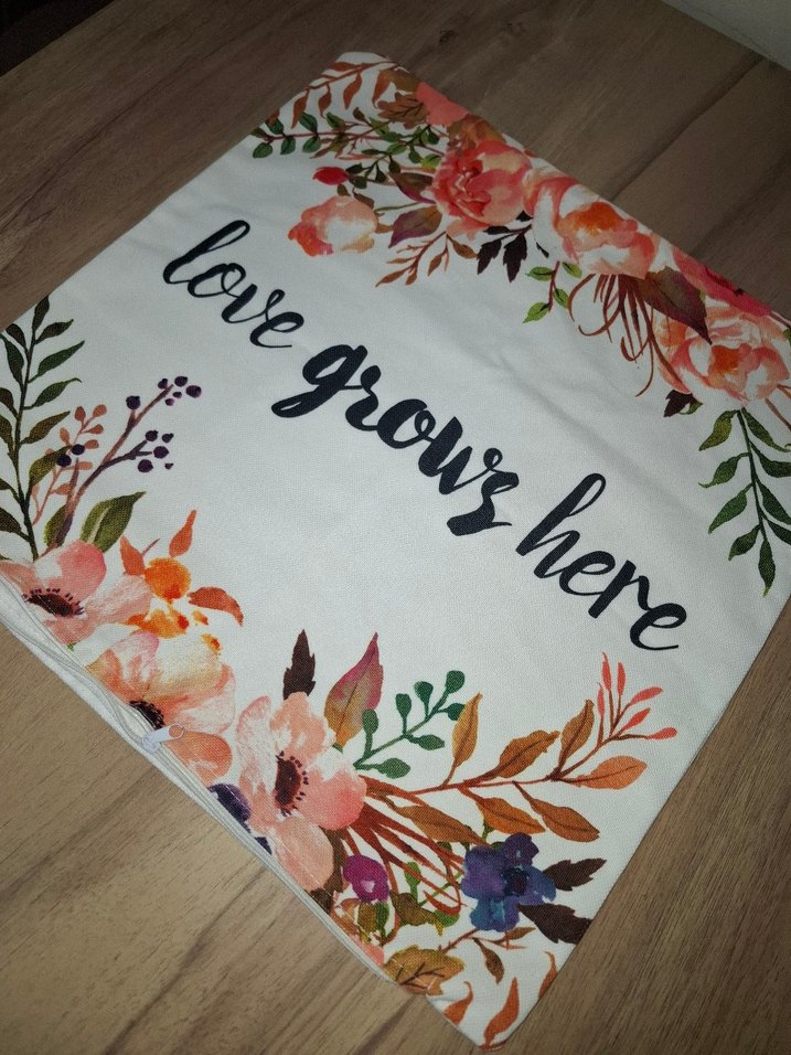 Çiçek Desenli Bohem Dekoratif Kırlent Kılıfı - Görsel 5