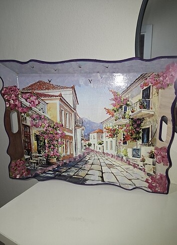  Beden Renk Ahşap Tepsi