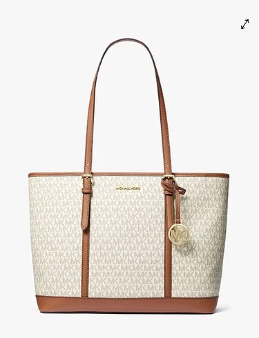 Michael Kors Large Jet set Travel Vanilya