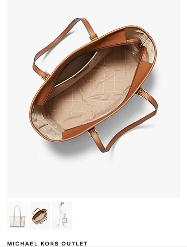 Michael Kors Michael Kors Large Jet set Travel Vanilya