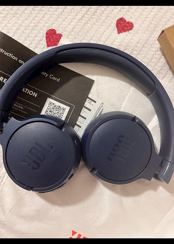 JBL Tune 670NC Mavi Kablosuz Kulaklık - Görsel 3