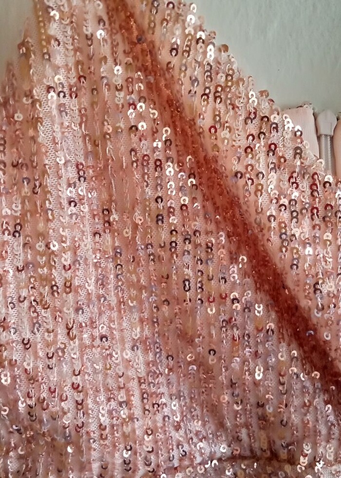 Bir kere giyildi bayan abiye - Görsel 4