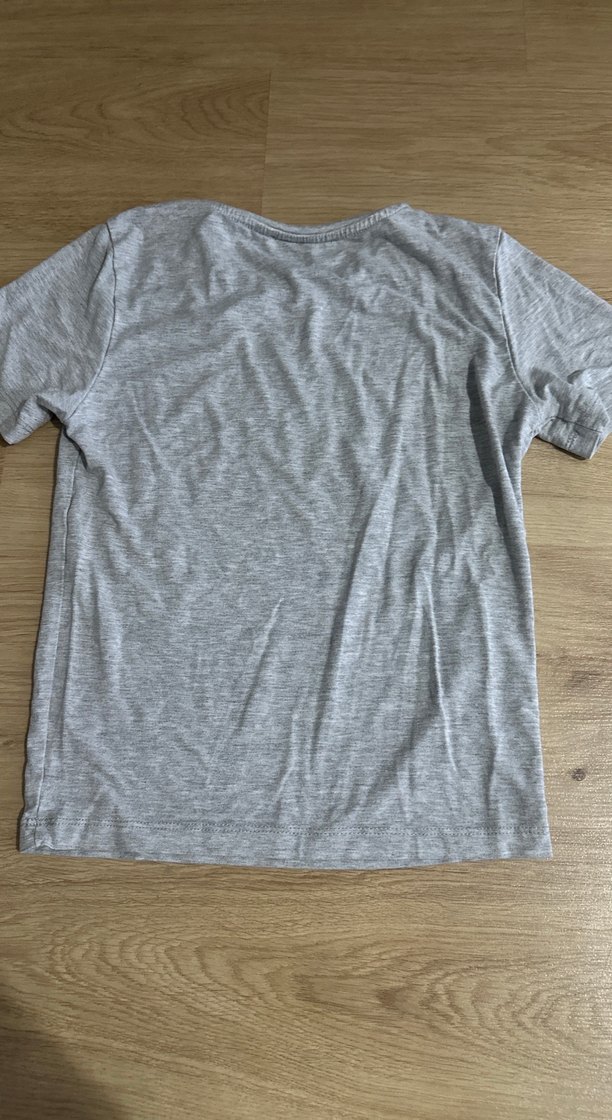 Bershka gri crop - Görsel 2