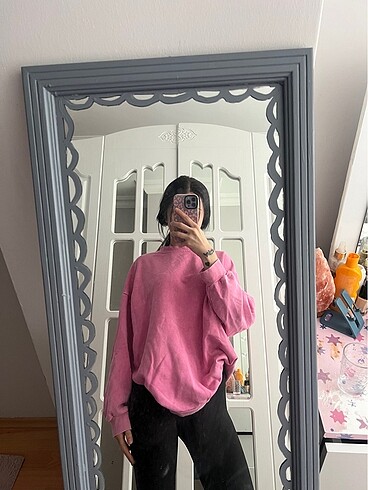 Pembe Sweatshırt