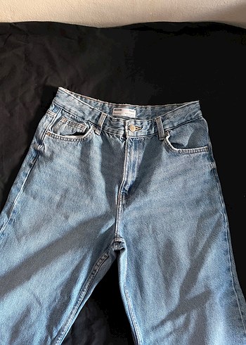 Bershka straıght denim jean pantolon