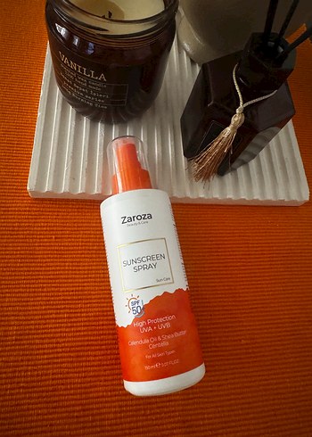 Zaroza SPF 50 Güneş Koruyucu Sprey