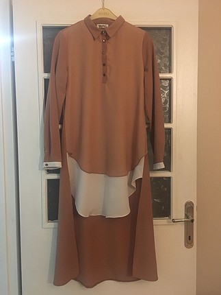 40 Beden Şifon Detaylı Tunik