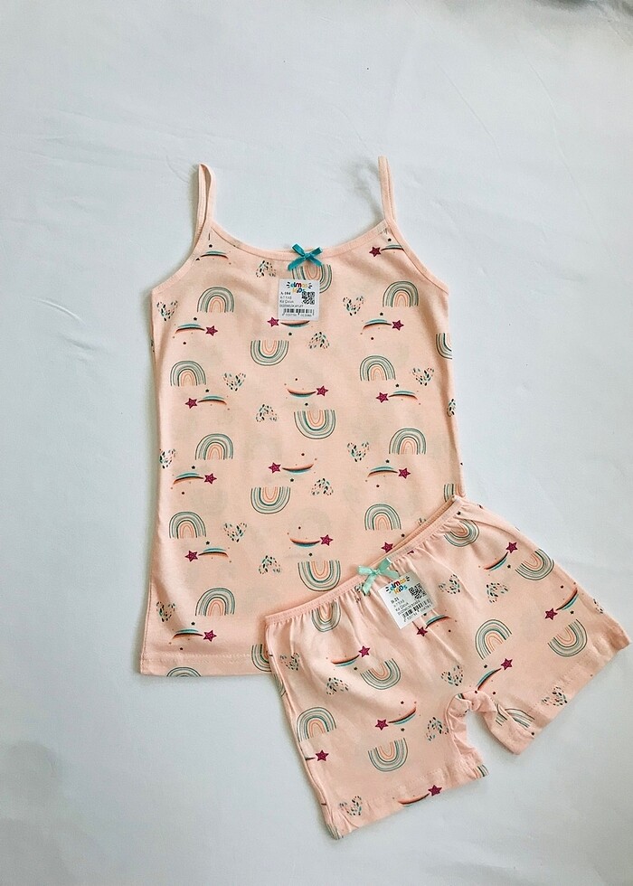 KIZ ÇOCUK ATLET BOXER TAKIM - Görsel 5