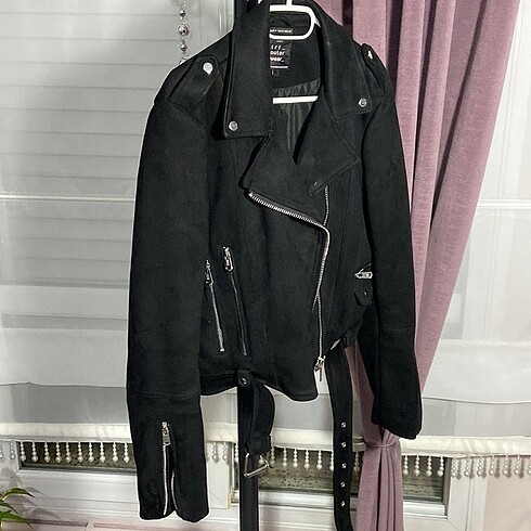 ZARA SİYAH SÜET MONT