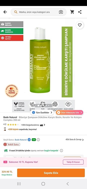 SAÇ BAKIM -  KERATİN BİOTİN KOLAJEN TONİK - Görsel 4