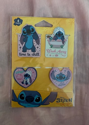 Disney Stitch Çocuk Mıknatıs Seti 4'lü - Görsel 2