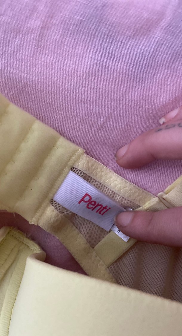 Bej Minimalist Destekli Sütyen 85C - Görsel 2