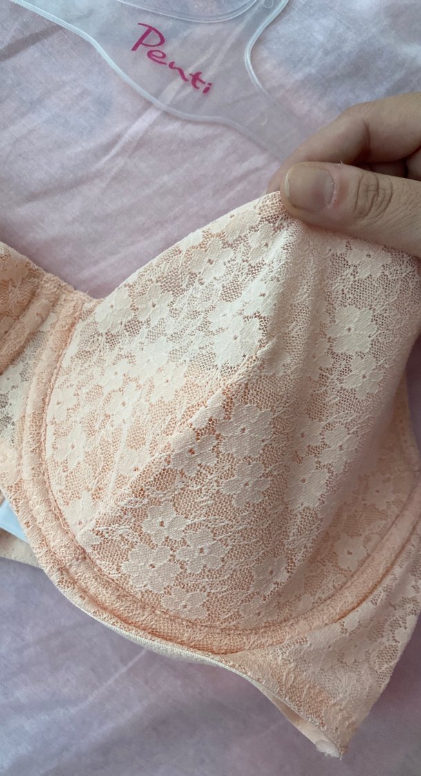 Bej Dantel Bohem Tarz Sütyen 85B - Görsel 2